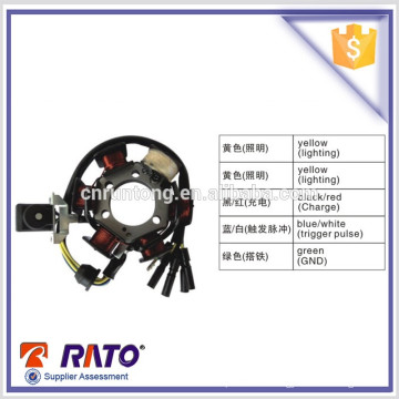 Top marque et bon prix 3 trous 6 pôles moto magneto bobine fabriqués à Chongqing